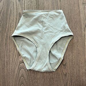 NWT Skims Cotton Jersey Full Brief Mineral - Size XXS
